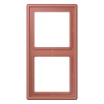 Jung LC98232121 Rahmen 2-fach LS 990 terre sienne brique 