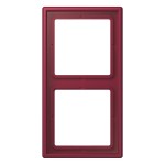 Jung LC9824320M Rahmen 2-fach LS 990 le rubis 