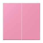 JUNG LC995246 Wippe 2fach, Duroplast lackiert, Serie LS, rose vif (4320C) 