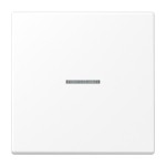 JUNG LS101KO5WWM Wippe für KNX Taster, F10, mit Lichtleiter, Duroplast lackiert, Serie LS, schneeweiß matt 