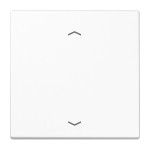 JUNG LS101PWW Wippe für KNX Taster, F10, mit Pfeilsymbolen, Duroplast, Serie LS, alpinweiß 