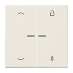 Jung LS1751PBT LB-ManagementTimer Universal Bluetooth® Pfeile Duroplast Serie LS cremeweiß 