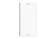 JUNG LS402TSAPWW Taste, F40, mit Pfeilsymbolen, Thermoplast, Serie LS, alpinweiß 