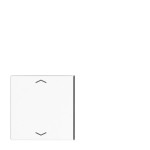 JUNG LS404TSAPWW23 Taste 2+3, F40, mit Pfeilsymbolen, Thermoplast, Serie LS, alpinweiß 