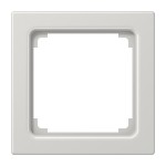 JUNG LS961ZLG Zwischenrahmen 50 x 50 mm, Thermoplast, lichtgrau, senkrechte und waagerechte Montage 