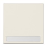 JUNG LS990NA Wippe 1fach, mit Schriftfeld, Duroplast, Serie LS, weiß 