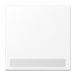 JUNG LS990NAWWM Wippe 1fach, mit Schriftfeld, Duroplast lackiert, Serie LS, schneeweiß matt 