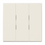 JUNG LS993BF Wippe 3fach, Thermoplast, Serie LS, weiß 