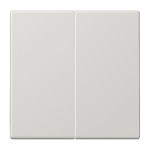 JUNG LS995LG Wippe 2fach, Duroplast, Serie LS, lichtgrau 