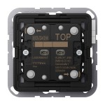 JUNG LSCD10921ST KNX Taster Universal, 2fach, F10, Secure, Serie CD/LS 