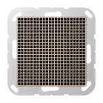 JUNG LSMA4CH Lautsprechermodul, Thermoplast lackiert, Serie A, champagner 