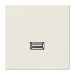 JUNG MALS1122 USB 2.0, Thermoplast, Serie LS, weiß 