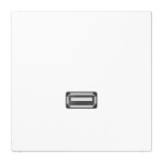 JUNG MALS1122WW USB 2.0, Thermoplast, Serie LS, alpinweiß 