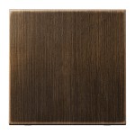 JUNG ME1700AT LB-Management Taster 1fach, Serie LS, Messing antik 