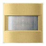 JUNG ME17180C LB-Management Bewegungsmelder (SENS.), Standard, 1,10 m, Thermoplast lackiert, Serie LS, Messing classic 