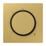 JUNG ME1749C Abdeckung für Thermostat, Serie LS, Messing classic 