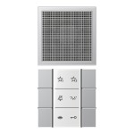 JUNG SIAIAL6 Audio-Innenstation 1fach, Serie LS, Aluminium 