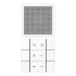 JUNG SIAILS6WW Audio-Innenstation 1fach, Thermoplast, Serie LS, alpinweiß 