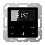 JUNG TRDA1790SW LB-Management Raumthermostat-Set, Serie AS/A, schwarz 
