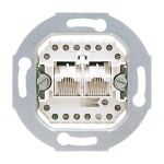 JUNG UAE8-8UPO IAE/UAE-Anschlussdose 2 x 8-pol., für 2 Terminals (getrennt) 