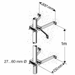 Kathrein 218362 Masthaltebügel ZTH01 