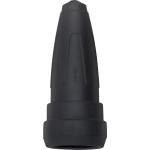 Merten Gummi-SCHUKO-Kupplung mit Schnappkragen, schwarz 