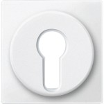 Merten Zentralplatte für Wechsel-Rastschalter-Einsatz, polarweiß, System M 