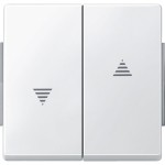 Merten Wippe für Rollladenschalter und -taster, polarweiß, AQUADESIGN 