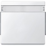 Merten Wippe mit Schriftfeld, polarweiß, AQUADESIGN 