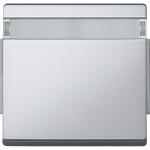 Merten Wippe mit Schriftfeld, aluminium, AQUADESIGN 