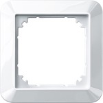 Merten 1-M-Rahmen, 1fach, polarweiß glänzend 