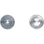 Merten Verschlussplomben, mattsilber, PANZER 