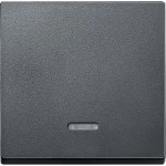 Merten Wippe mit Kontrollfenster, anthrazit, System M 