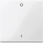 Merten Wippe mit Kennzeichnung 0/ 1, polarweiß glänzend, System M 