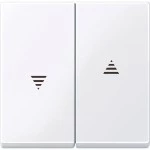 Merten Wippe für Rollladenschalter und -taster, aktivweiß glänzend, System M 