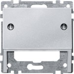 Merten Schrägauslass, aluminium, System M 