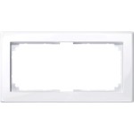 Merten M-SMART-Rahmen, 2fach ohne Mittelsteg, aktivweiß glänzend 