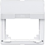 Merten Zwischenring mit Klappdeckel, polarweiß, AQUADESIGN 