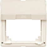 Merten Zwischenring mit Klappdeckel, weiß, AQUADESIGN 