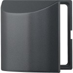 Merten Zwischenring mit Klappdeckel für Kombieinsätze nach DIN 49075, anthrazit, System M 