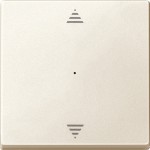 Merten 625544 Wippe für Tastermodul 1-fach mit Aufdruck Pfeile Auf/Ab cremeweiß System M 