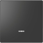 Merten Wippe mit Kontrollfenster, Anthrazit, System Design 