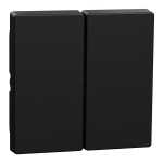 Merten Wippe für Serienschalter, schwarz matt, System M 