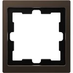 Merten D-Life Metall Rahmen, 1fach, Moccametallic 