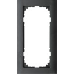 Merten M-Pure-Rahmen, 2fach ohne Mittelsteg, anthrazit, M-Pure 