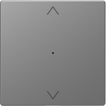 Merten Wippe für Taster-Modul 1fach (Pfeile Auf/Ab), Edelstahl, System Design 