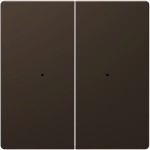 Merten Wippen für Taster-Modul 2fach, Moccametallic, System Design 
