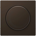 Merten Zentralplatte für Drehzahlsteller, Moccametallic, System Design 