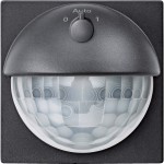 Merten ARGUS 180 UP Sensor-Modul mit Schalter, anthrazit, System M 