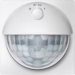 Merten ARGUS 180 UP Sensor-Modul mit Schalter, polarweiß, System M 